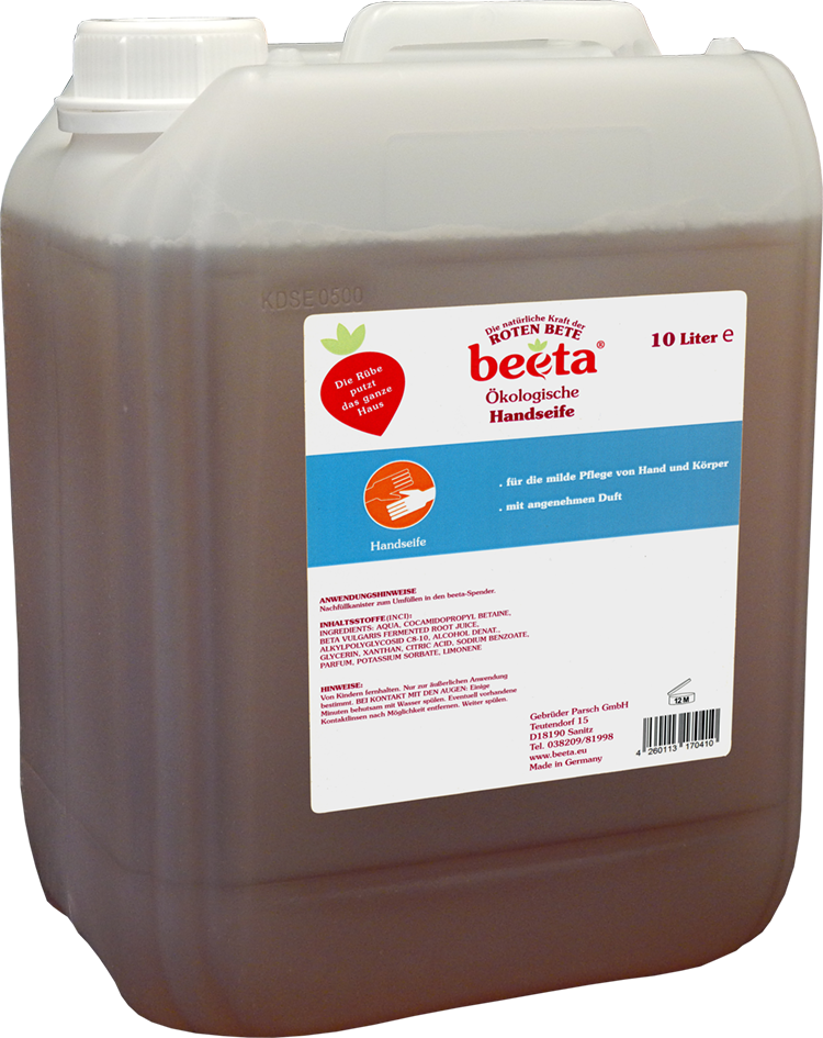 beeta Flüssighandseife mit Roter Bete parfümfrei