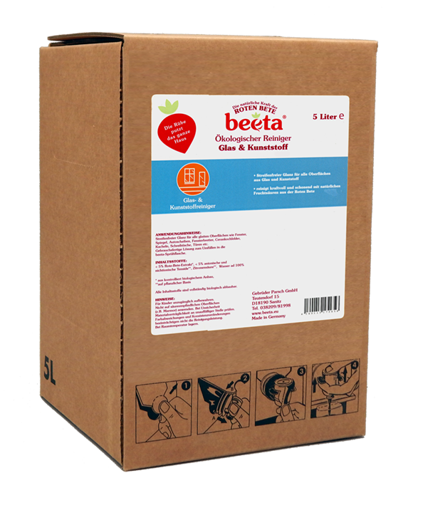 beeta Glasreiniger aus Roter Bete