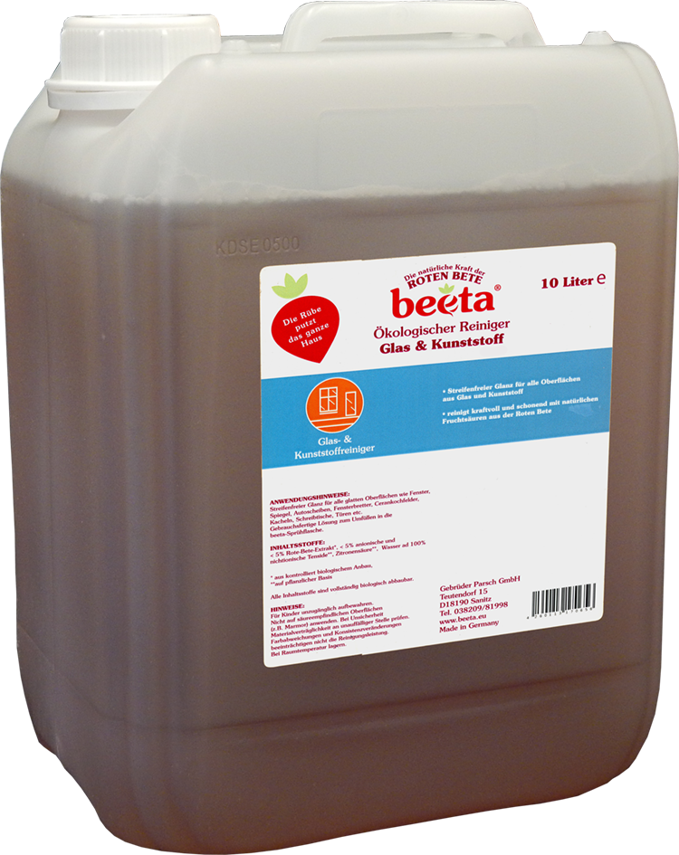 beeta Glasreiniger aus Roter Bete