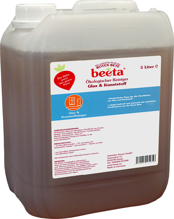 beeta Glasreiniger aus Roter Bete