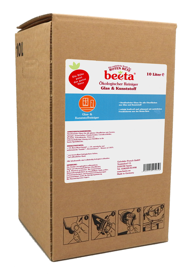 beeta Glasreiniger aus Roter Bete