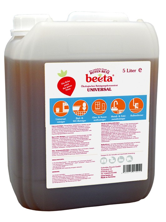 beeta Universalreiniger aus Roter Bete parfümfrei