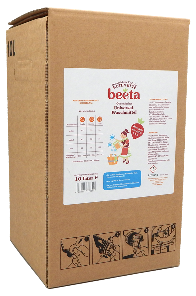 beeta Universal - Waschmittel mit Roter Bete
