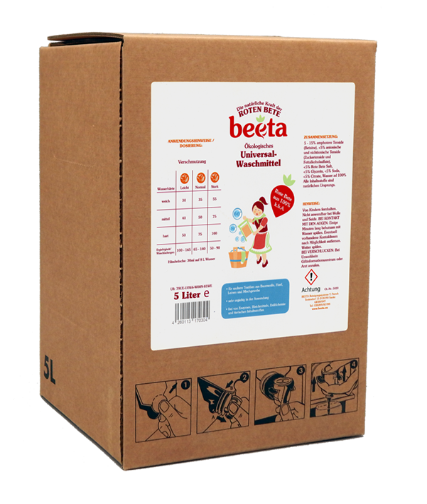 beeta Universal - Waschmittel mit Roter Bete