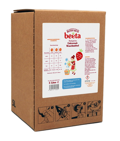 beeta Universal - Waschmittel mit Roter Bete