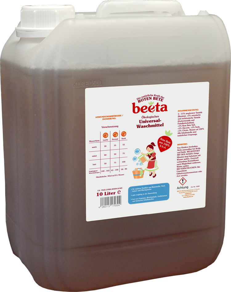 beeta Universal - Waschmittel mit Roter Bete