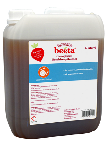 beeta Geschirrrspülmittel mit Roter Bete