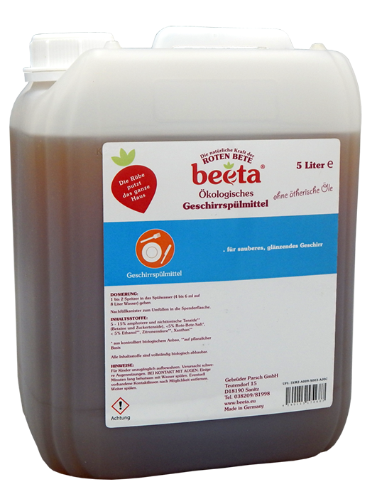 beeta Geschirrrspülmittel mit Roter Bete