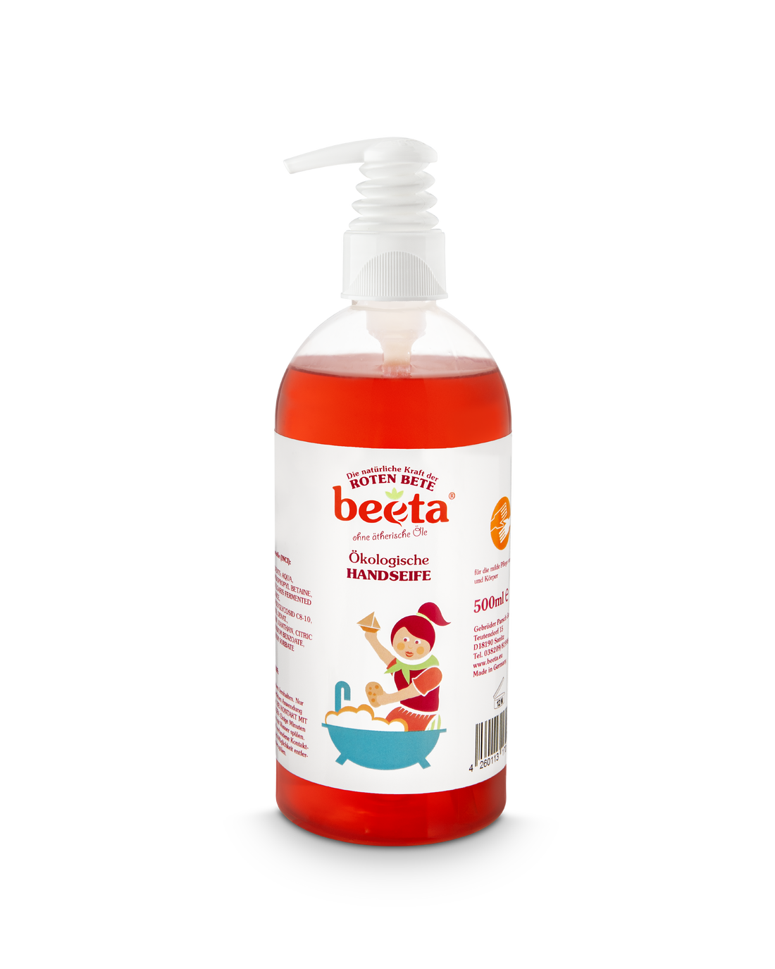 beeta Flüssighandseife mit Roter Bete parfümfrei