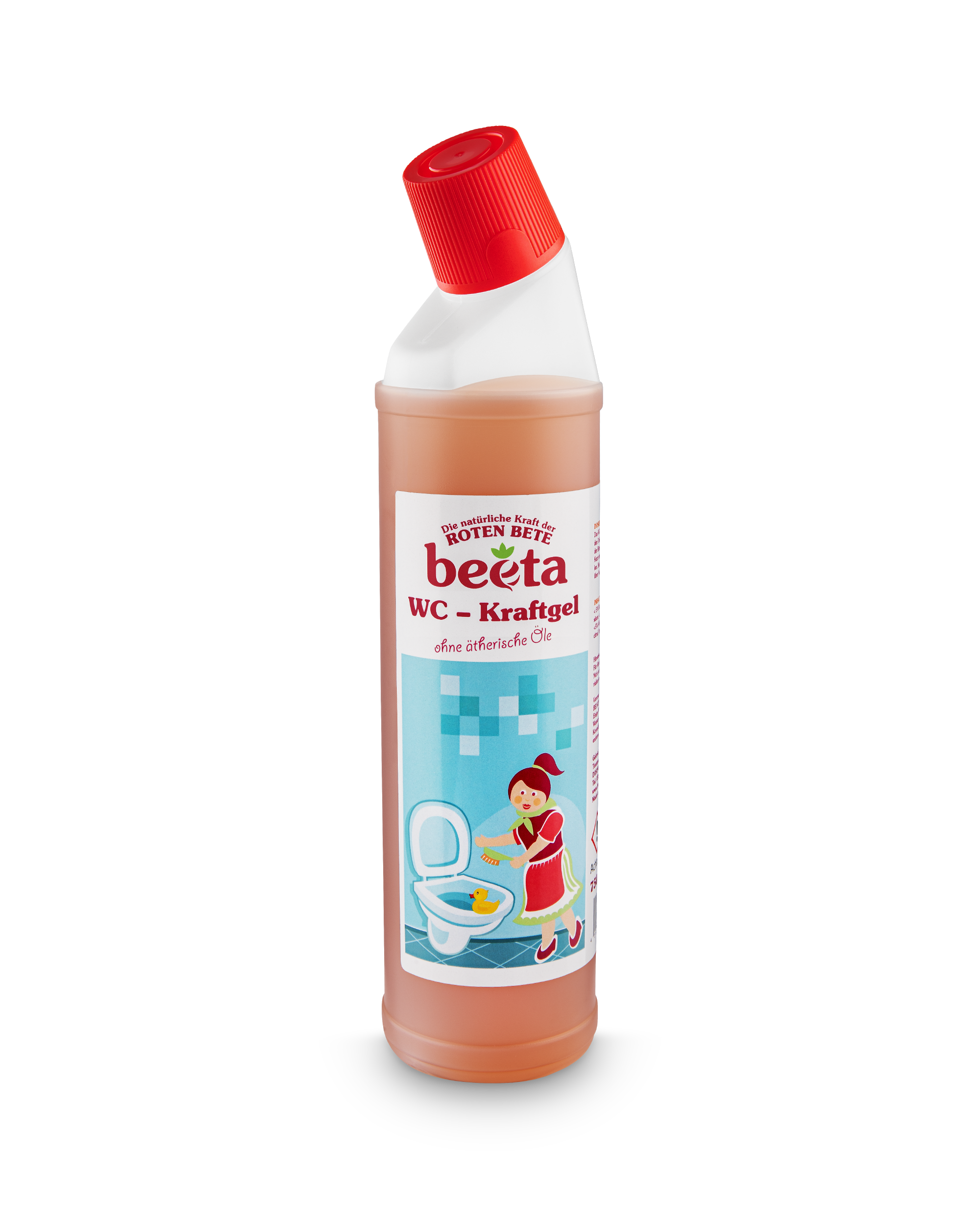 beeta WC Kraftgel aus Roter Bete parfümfrei