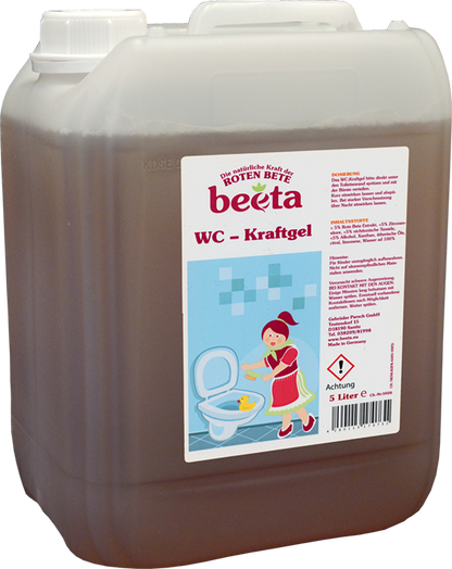 beeta WC Kraftgel aus Roter Bete parfümfrei