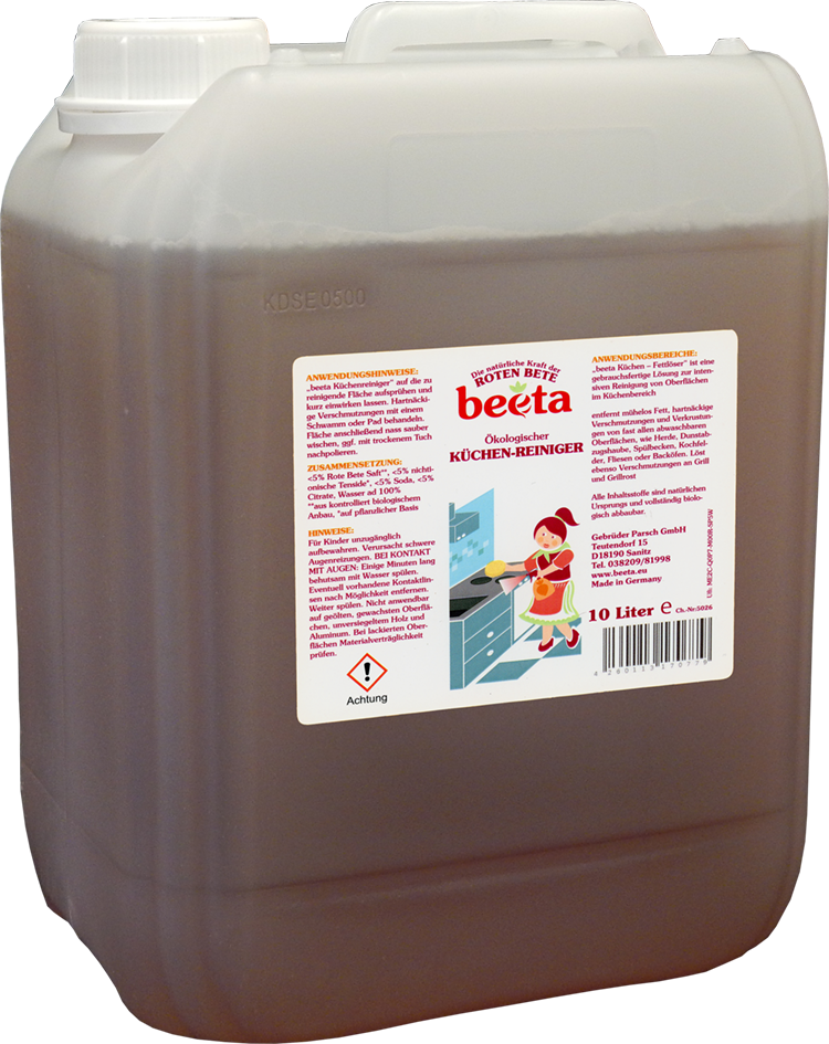Küchen - Reiniger mit Roter Bete