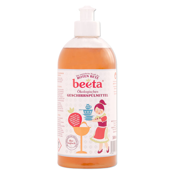 beeta Geschirrspülmittel mit Roter Bete 500 ml Flasche