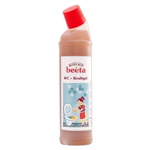 beeta WC Kraftgel aus Roter Bete 750 ml Flasche