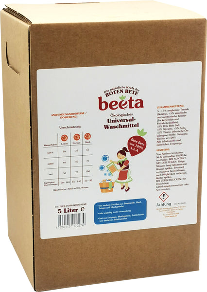 beeta Universal - Waschmittel mit Roter Bete