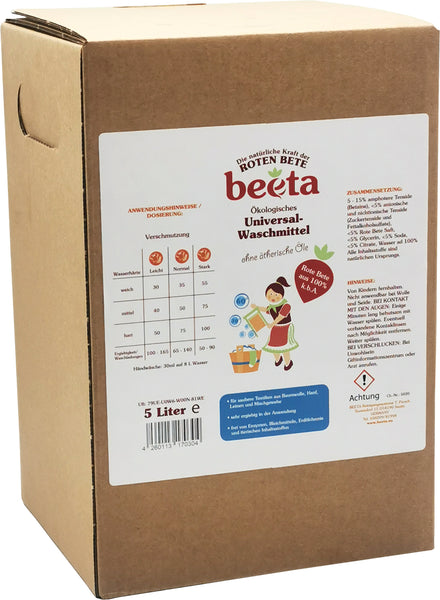 beeta Universal - Waschmittel mit Roter Bete